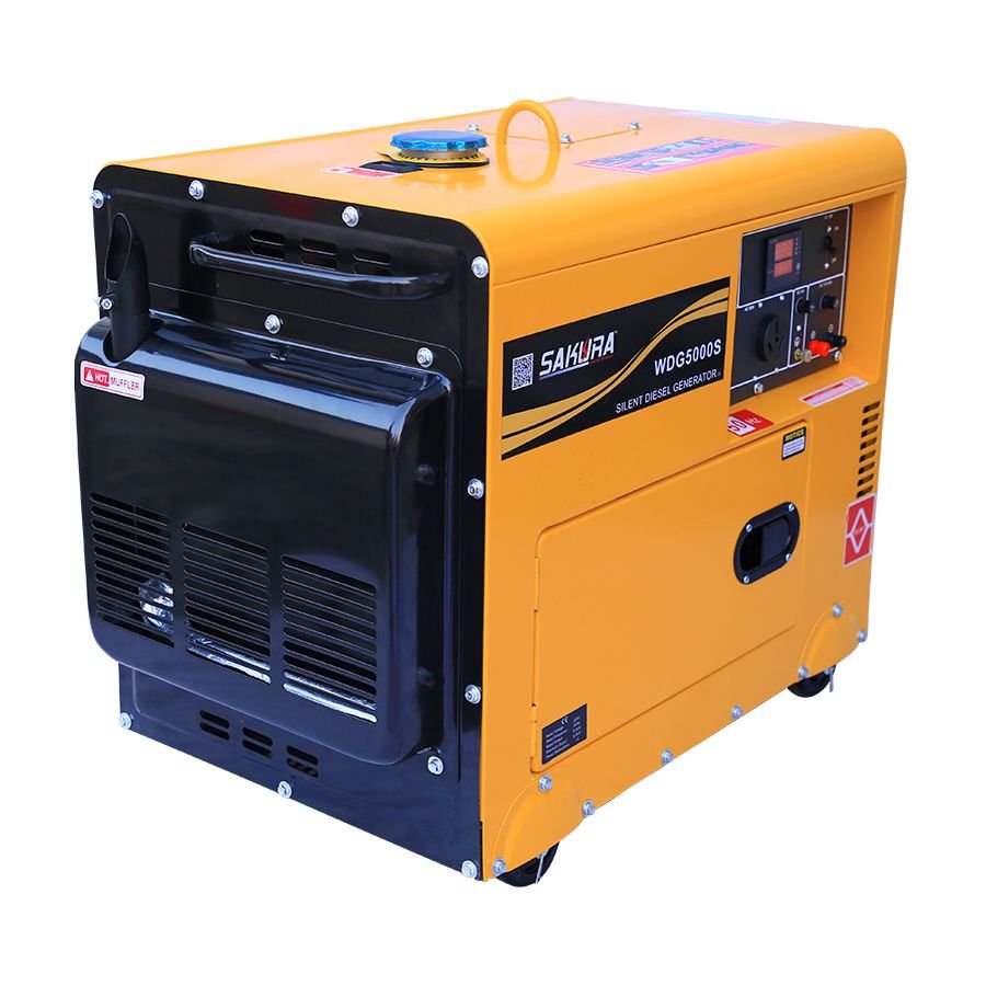 Sakura 5 KVA Silent Diesel Generator (Model: WDG5000S)