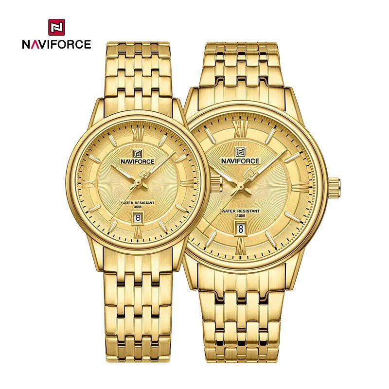 NAVIFORCE NF8040 Luxury Classic Couple Watch