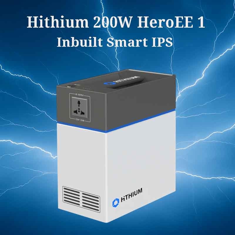 Hithium HeroEE 1 200W, 1000Wh Portable Power Station and IPS